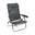 Silla Plegable de Playa y Camping  Crespo AL/205-M - 7 posiciones - Gris Oscuro