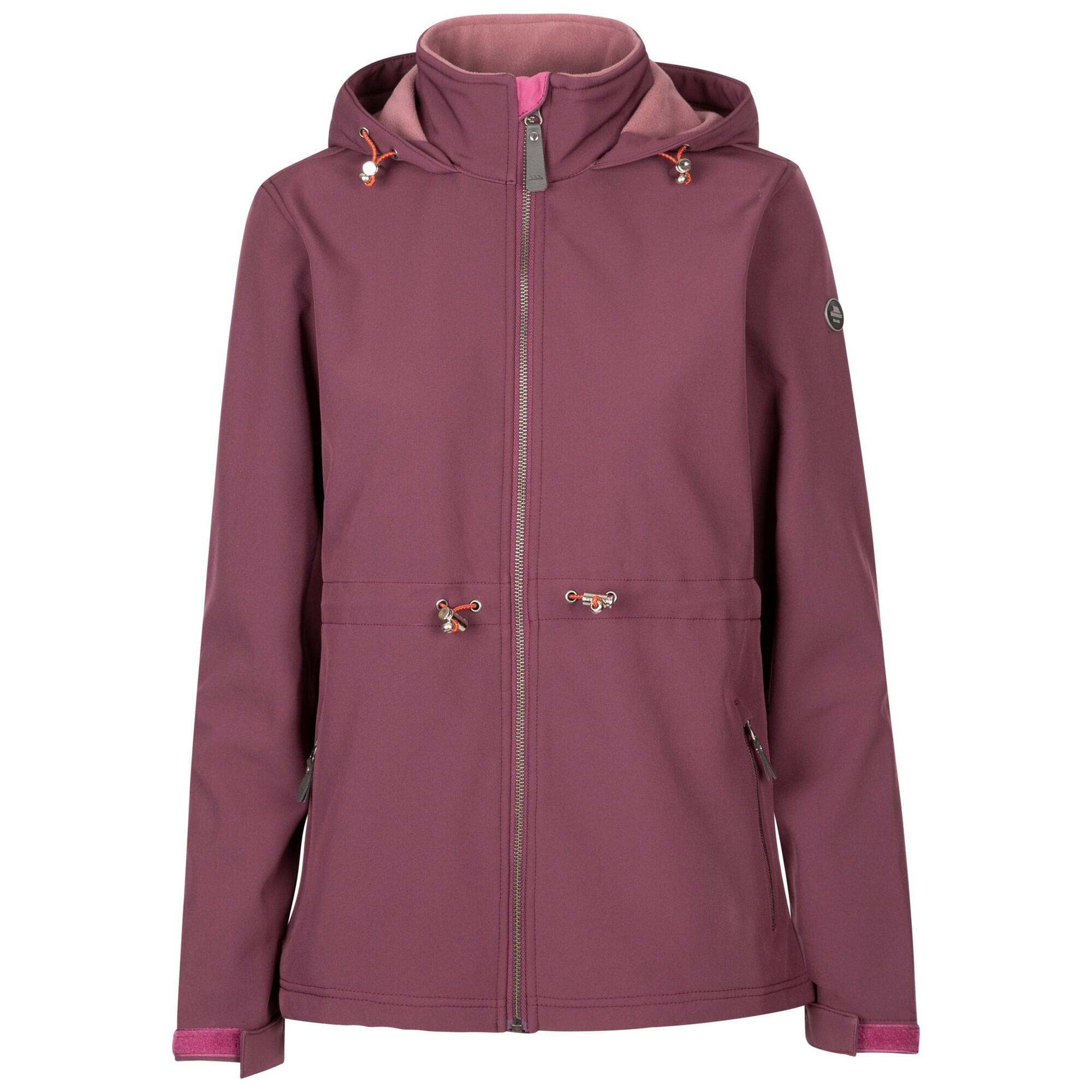 TRESPASS Womens/Ladies Aileen TP75 Soft Shell Jacket (Damson Tone)
