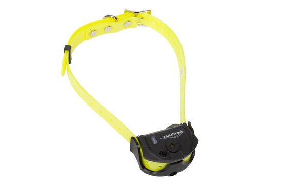 COLLIER SEUL DE DRESSAGE POUR CHIEN SANGLE JAUNE NUM'AXES CANICOM SPRAY