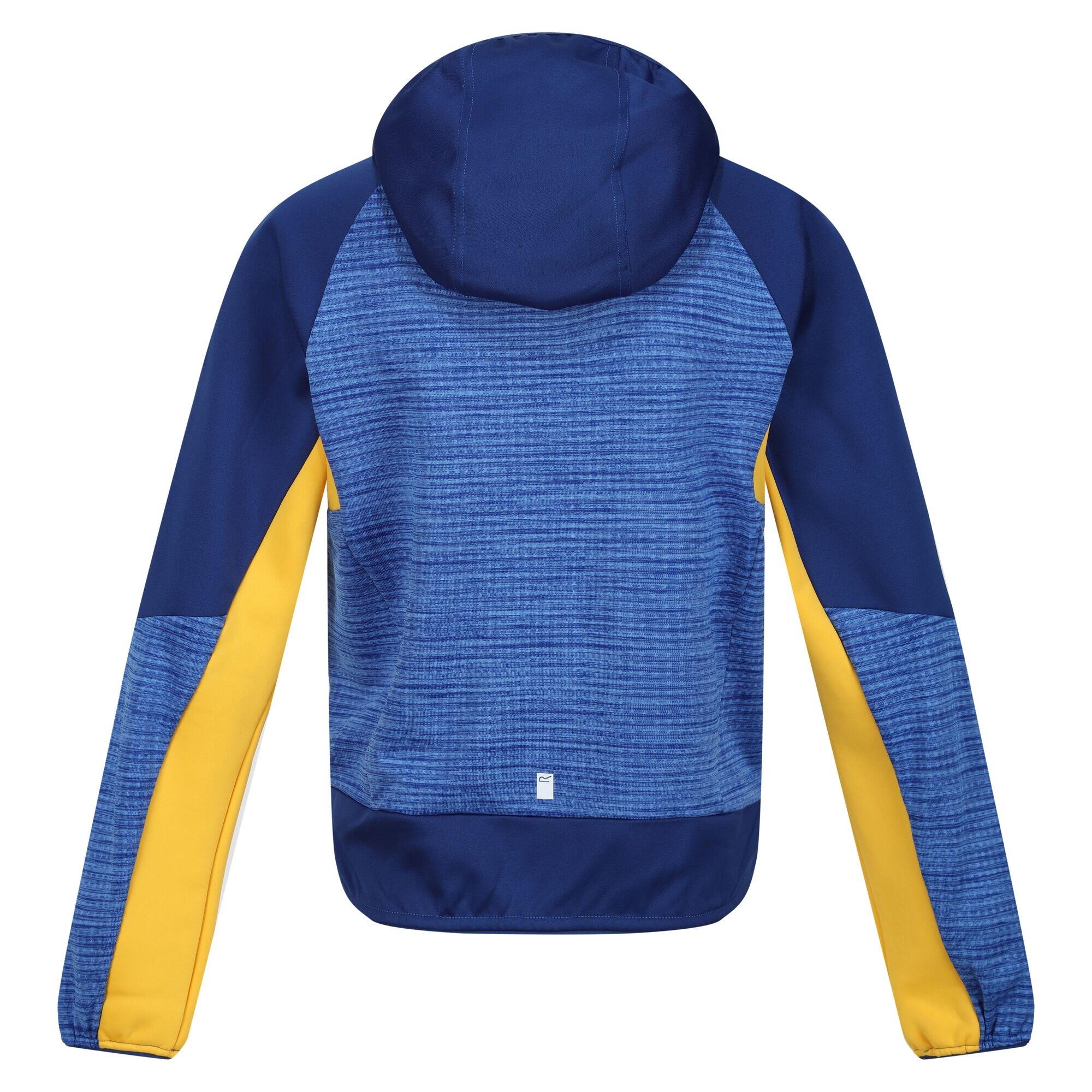Childrens/Kids Prenton II Hooded Soft Shell Jacket (Strong Blue/New Royal) 2/5