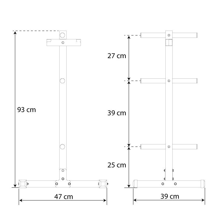 Hantelständer Turm