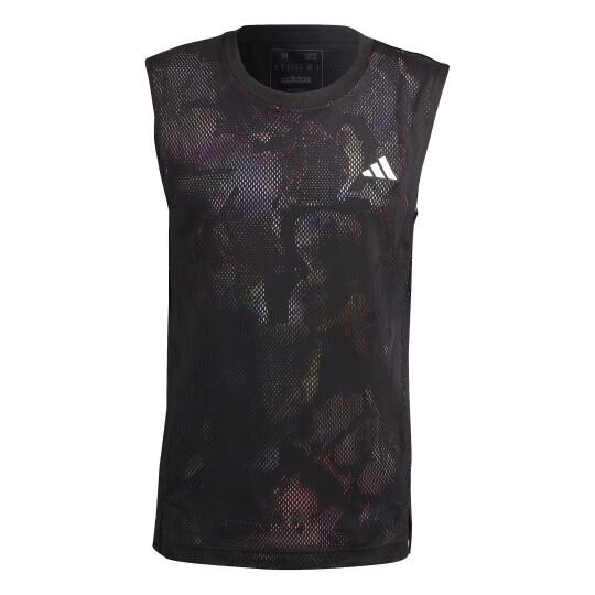 T-shirt de tennis MEL SLEEVELESS BLACK