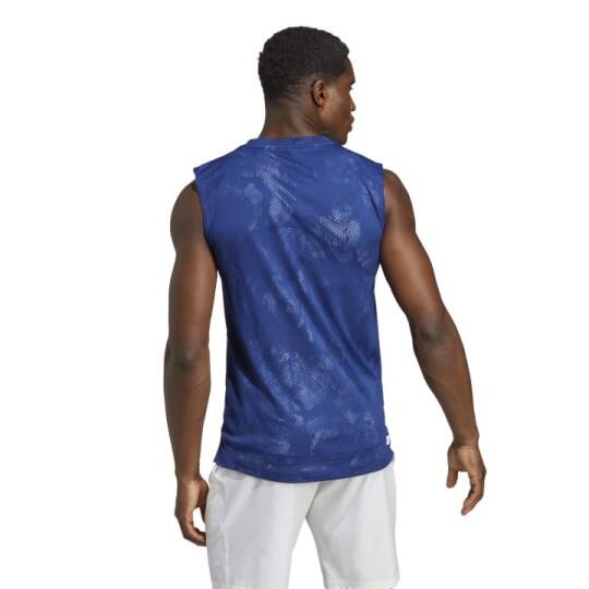 T-shirt de tennis MEL SLEEVELESS VICTORY BLUE