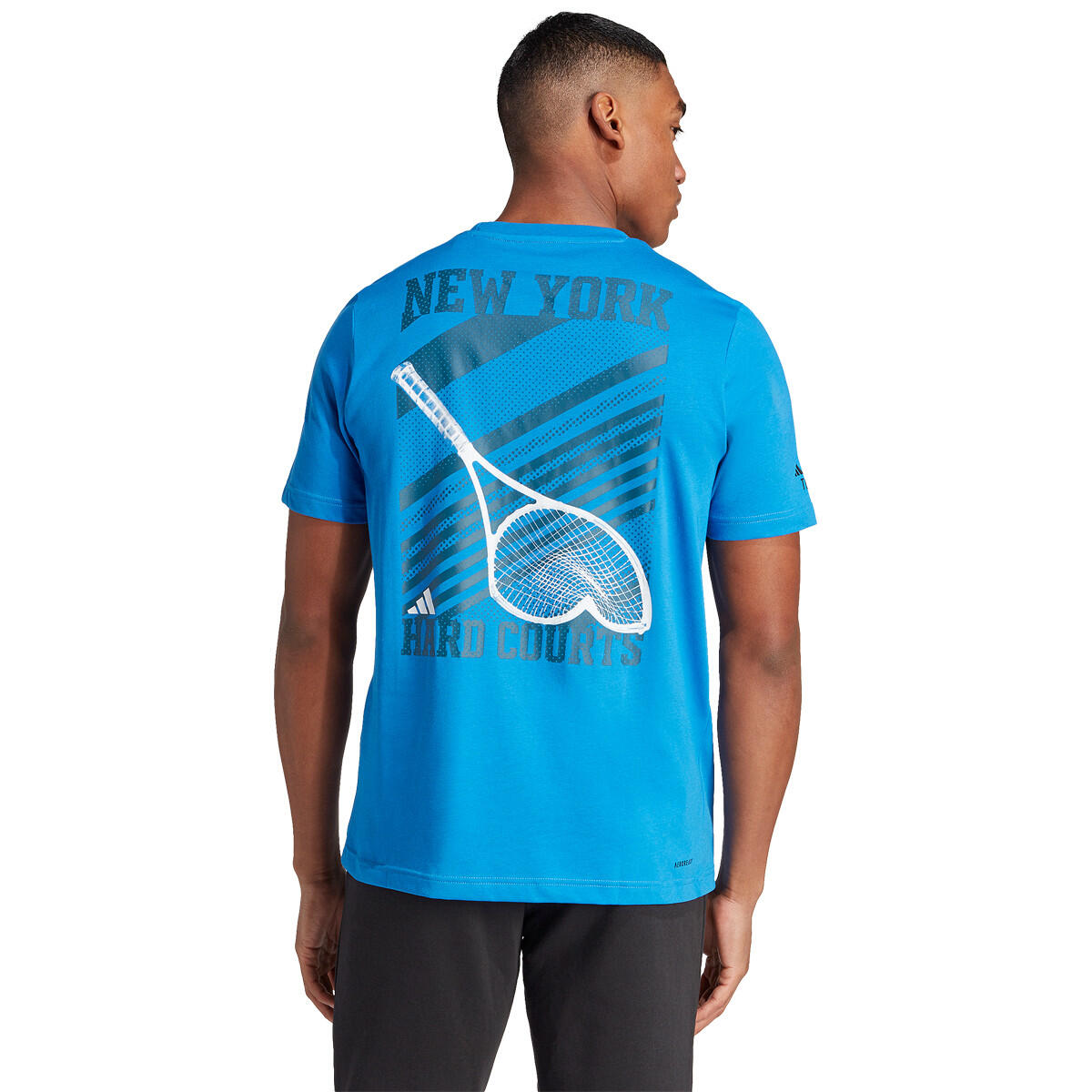 T-shirt de tennis M TNS US G T BRIGHT ROYAL 4/4