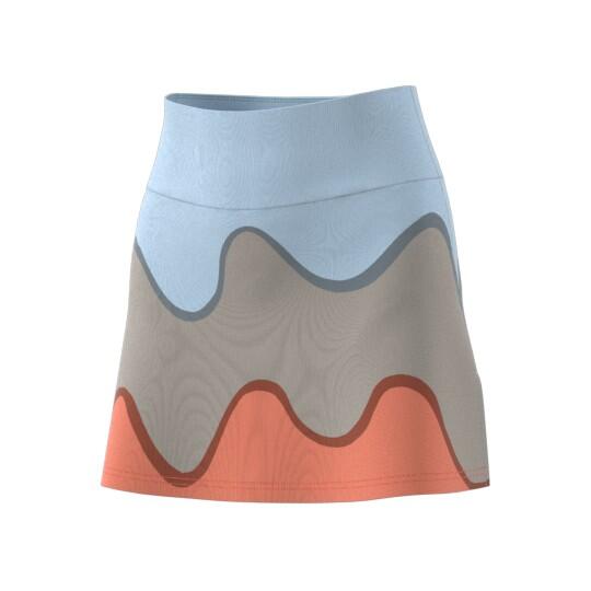 Jupe de tennis T PREMIUM SKIRT MULTICOLOR/ICE BLUE