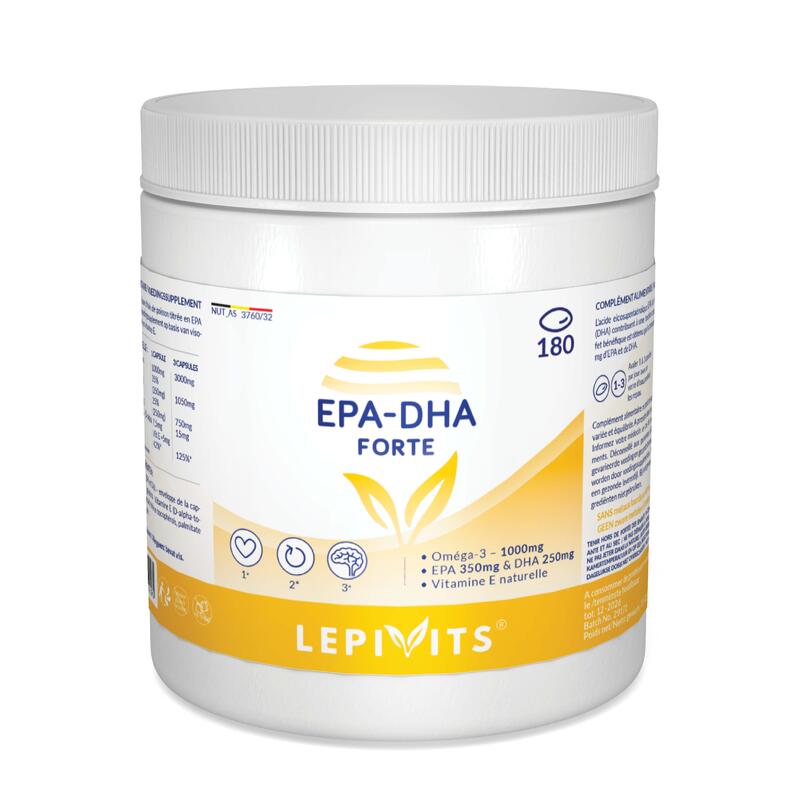 EPA -DHA Forte 1000 - Circulation et coeur - 180 capsules