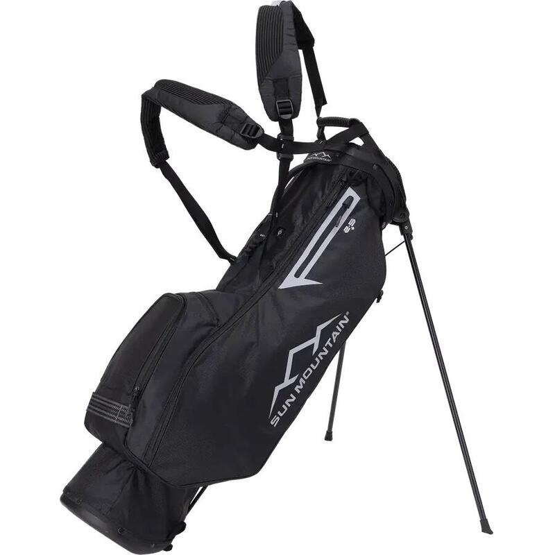 2024 2.5+ GOLF STAND BAG 19L #240005 - BLACK