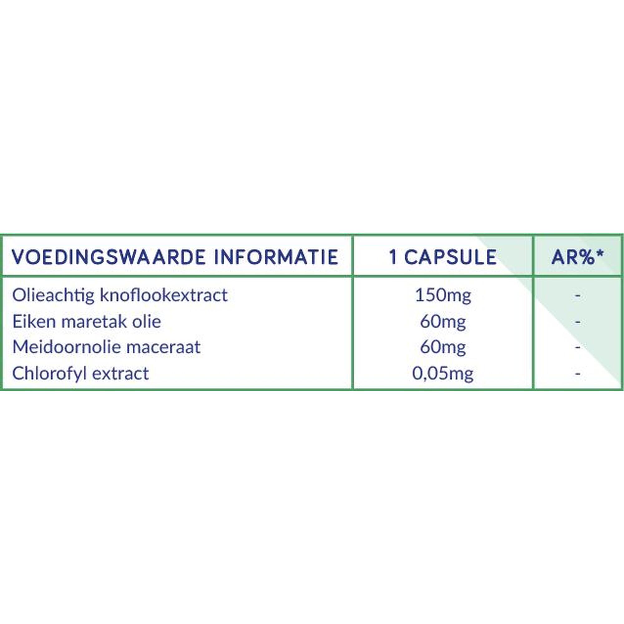 Knoflook - Maretak - Meidoorn - Ondersteunt de bloedsomloop en helpt het hart go