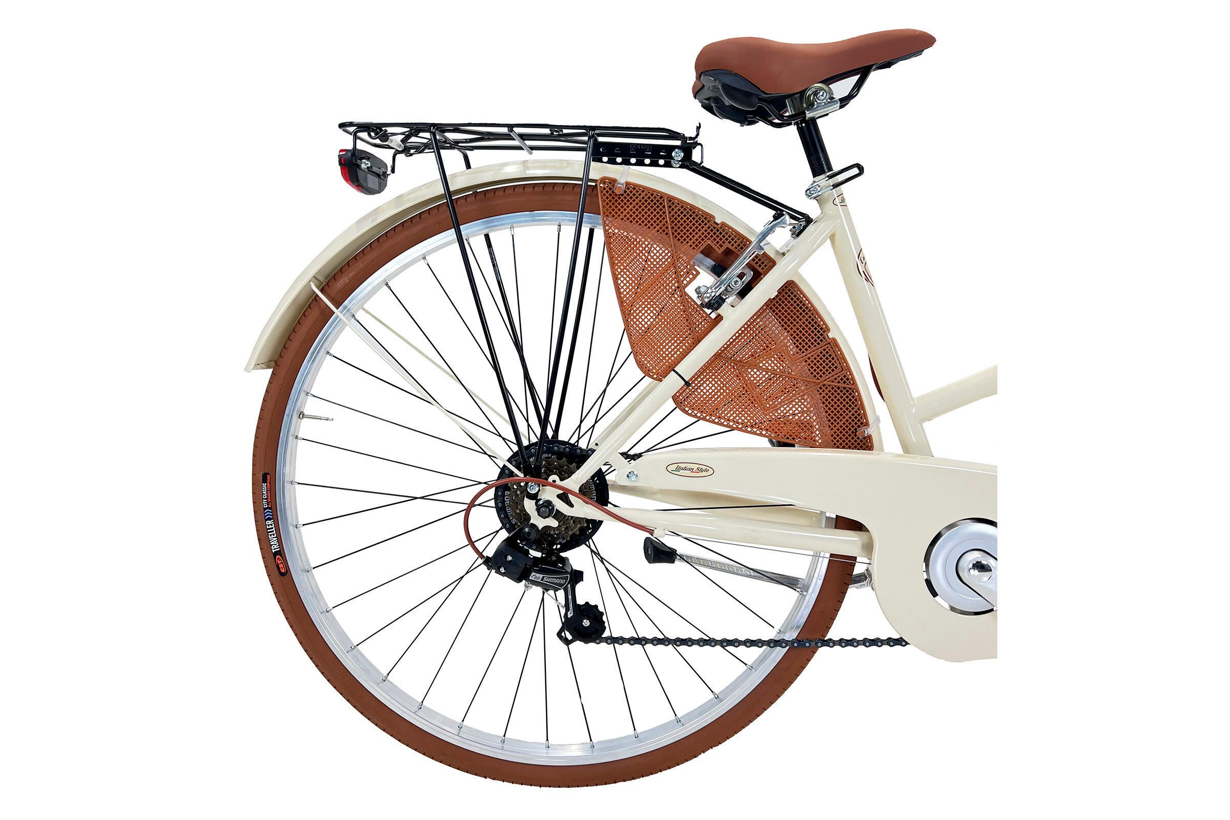Damesfiets Dolce Vita by Canellini CAPPUCCINO - Crème 3/5