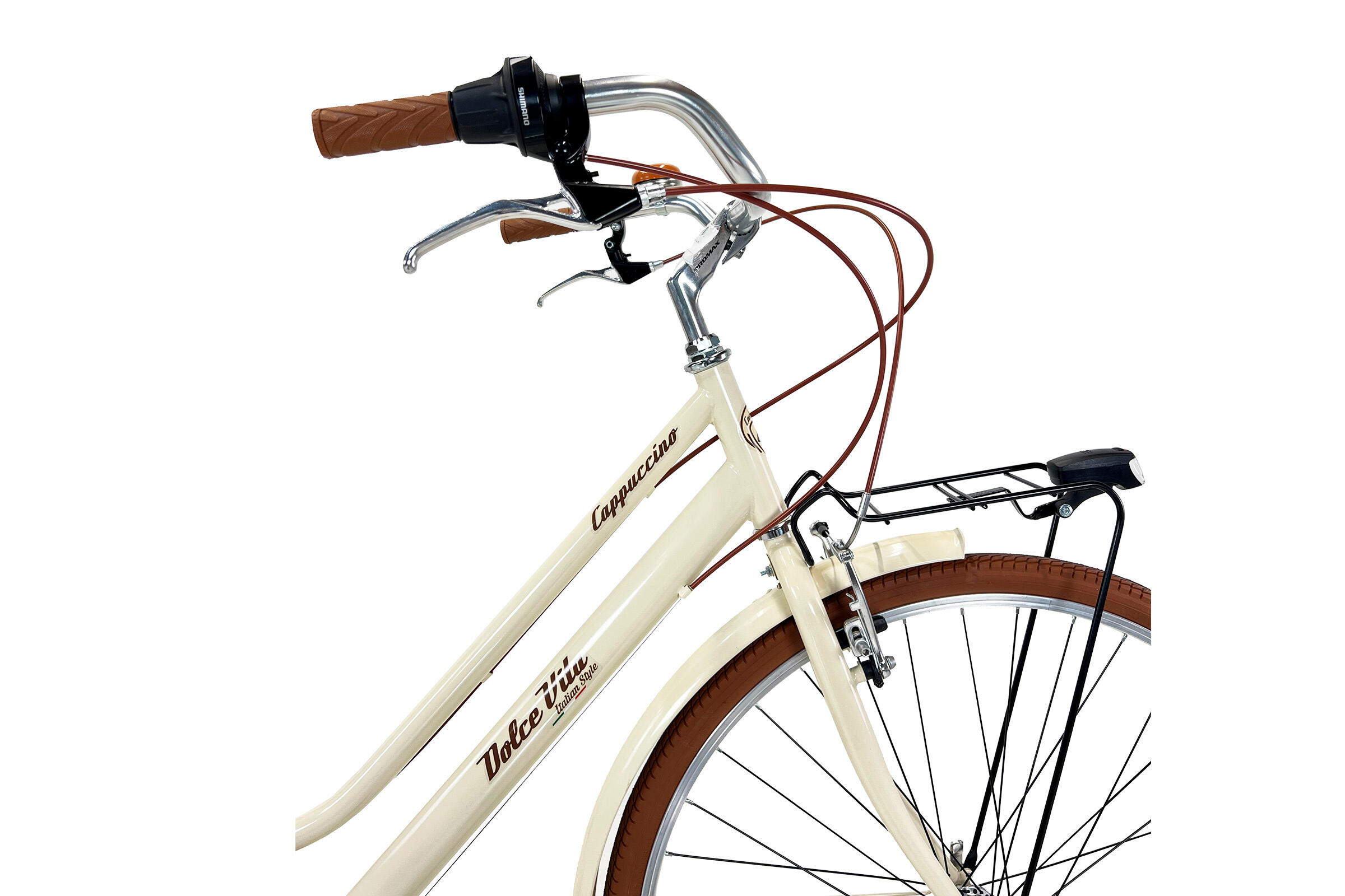 Damesfiets Dolce Vita by Canellini CAPPUCCINO - Crème 2/5