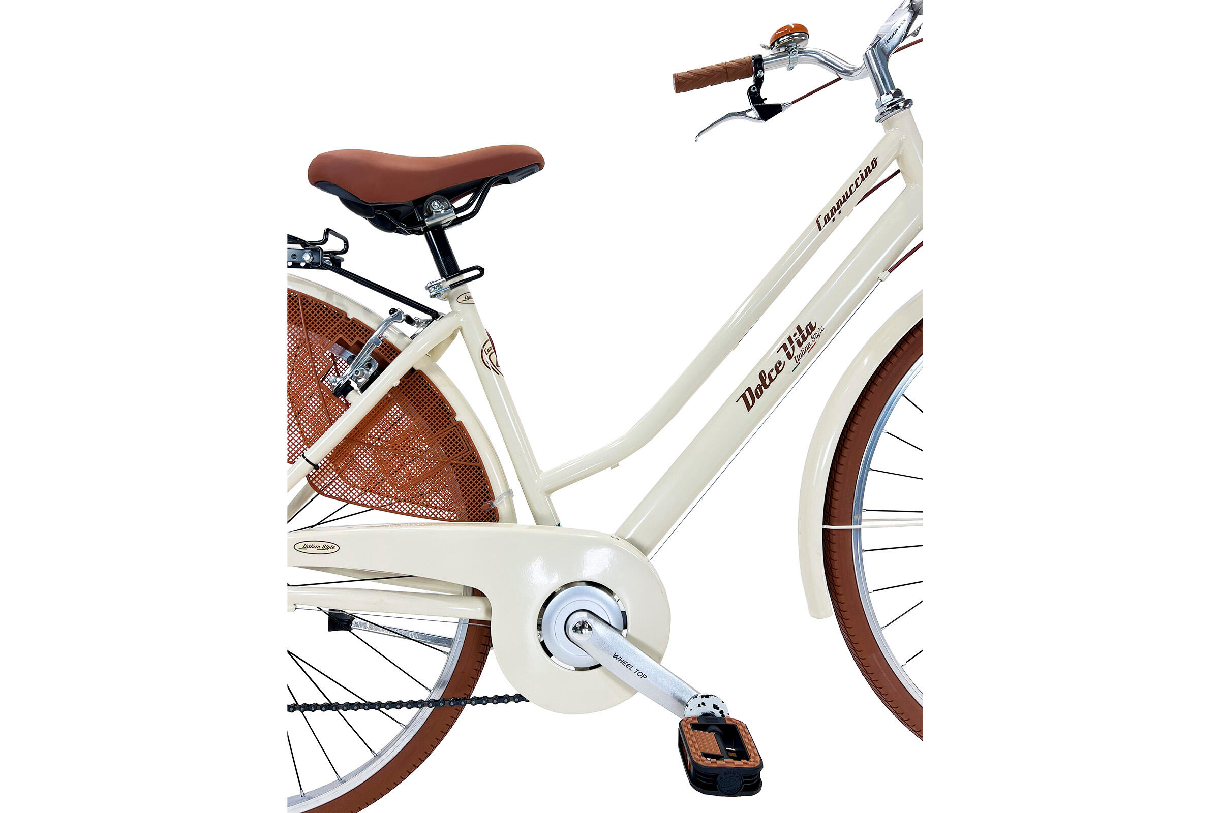 Damesfiets Dolce Vita by Canellini CAPPUCCINO - Crème 4/5