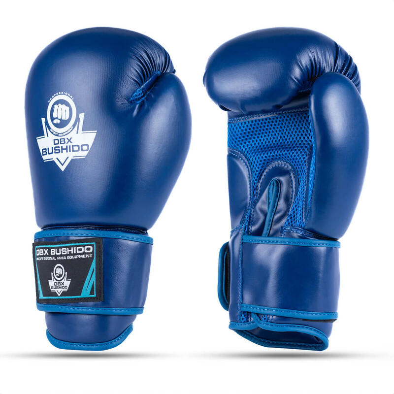 Boxerské rukavice DBX BUSHIDO ARB-407-Blue 10oz