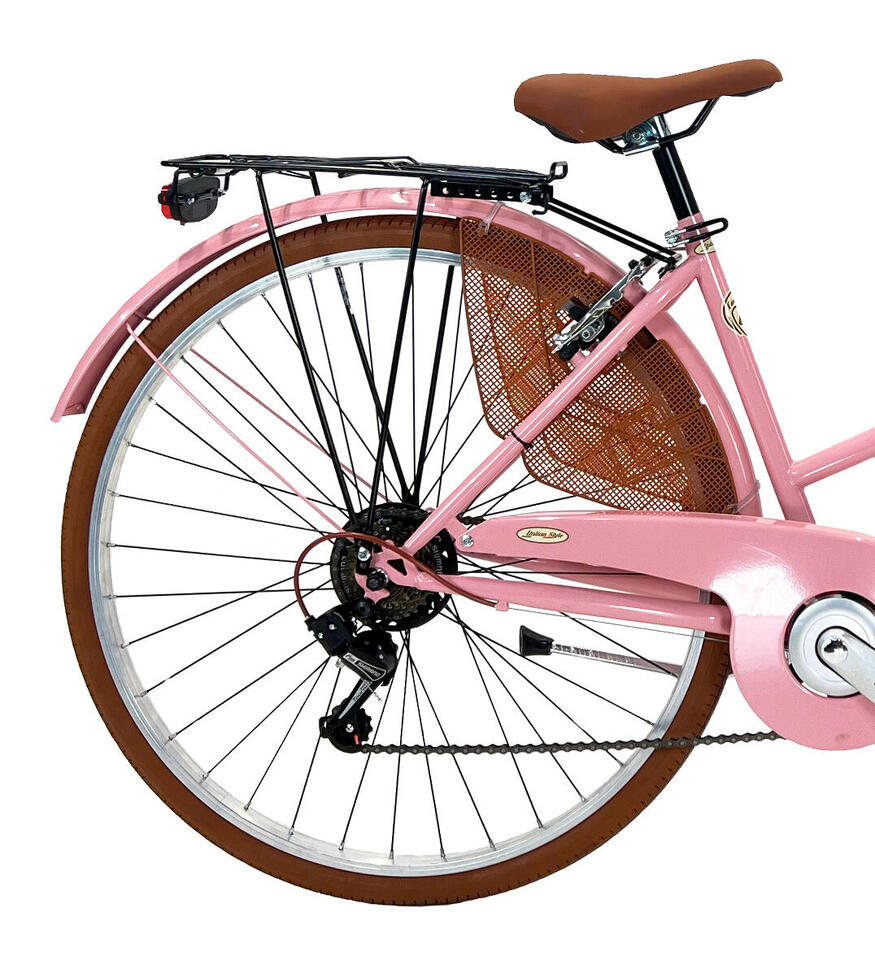 Rower miejski Dolce Vita by Canellini CAPPUCCINO Kobieta - Różowy