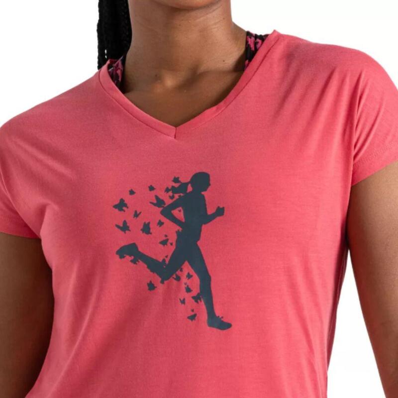 CAMISETA SPORT DARE2B CALM TEE. Sorbet Pink DWT752