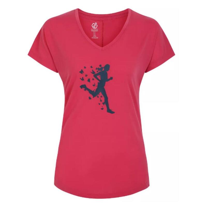 CAMISETA SPORT DARE2B CALM TEE. Sorbet Pink DWT752