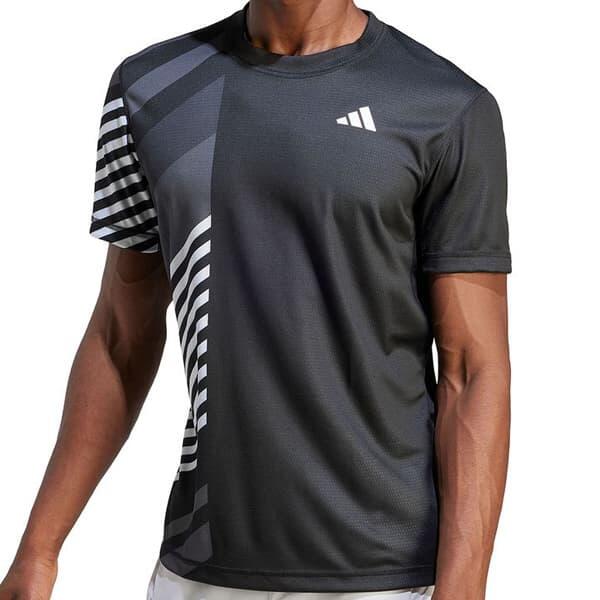 T-shirt de tennis FLFT TEE PRO BLACK