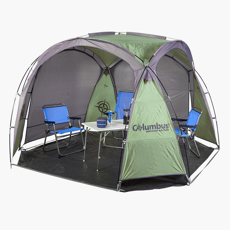 COLUMBUS OUTDOOR Carpa de Camping Columbus Shadow con Paredes