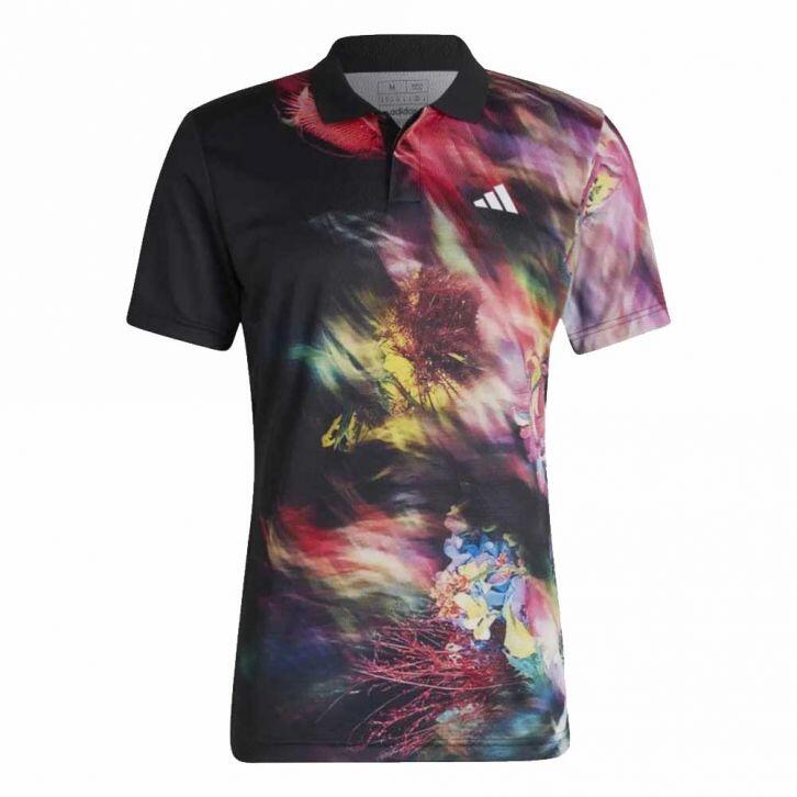 Polo de tennis MEL FRL POLO MULTICOLOR/BLACK