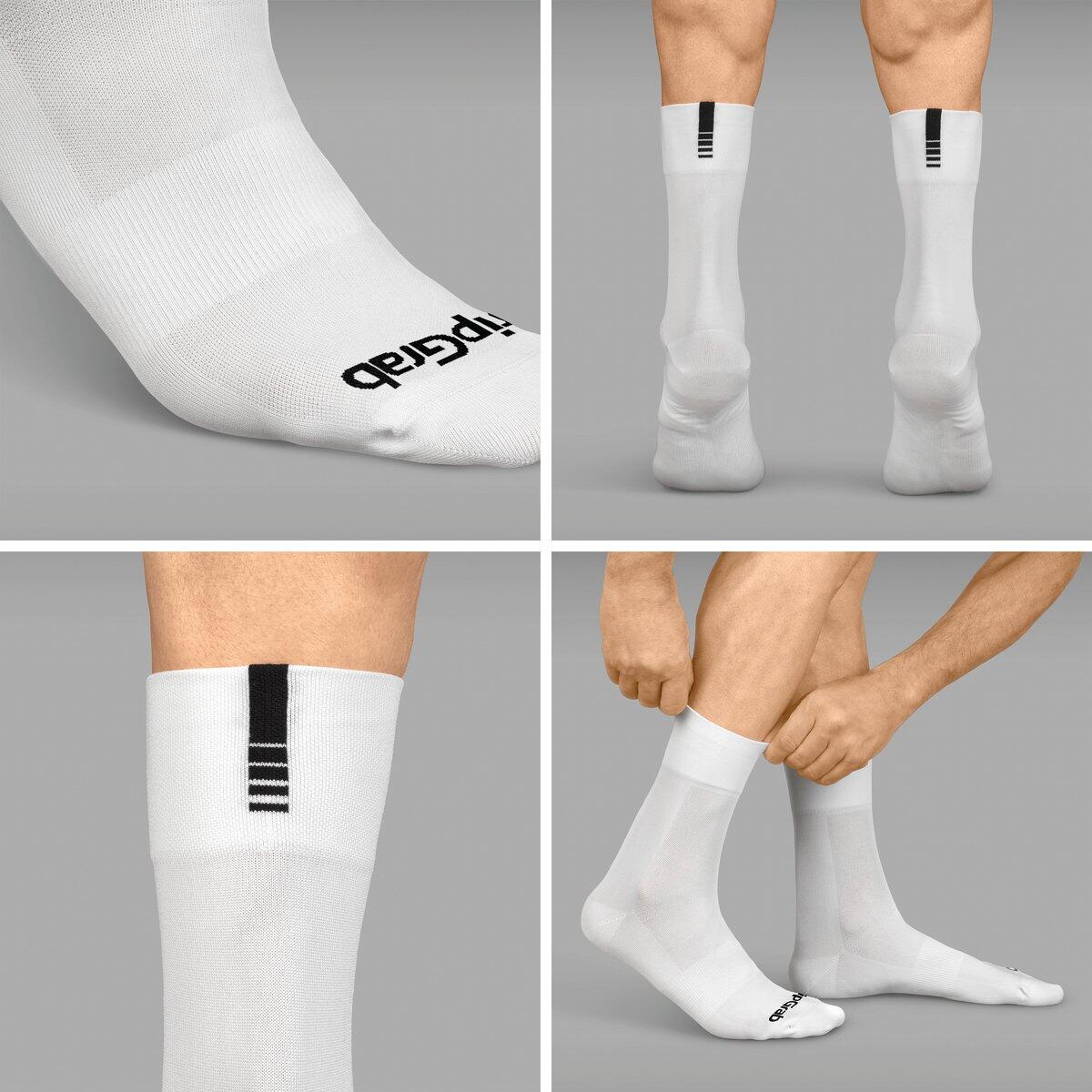 Fahrradsocken Sommer Unisex  - Lightweight SL 3PACK Performance Weiß 2/6