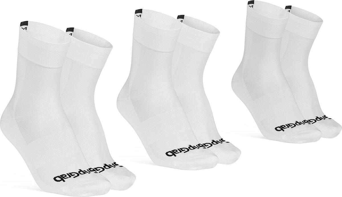 GRIPGRAB Fahrradsocken Sommer Unisex - Lightweight SL Performance Weiß