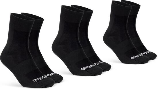 Chaussettes de sport cycliste été - Lightweight SL 3PACK Performance noir