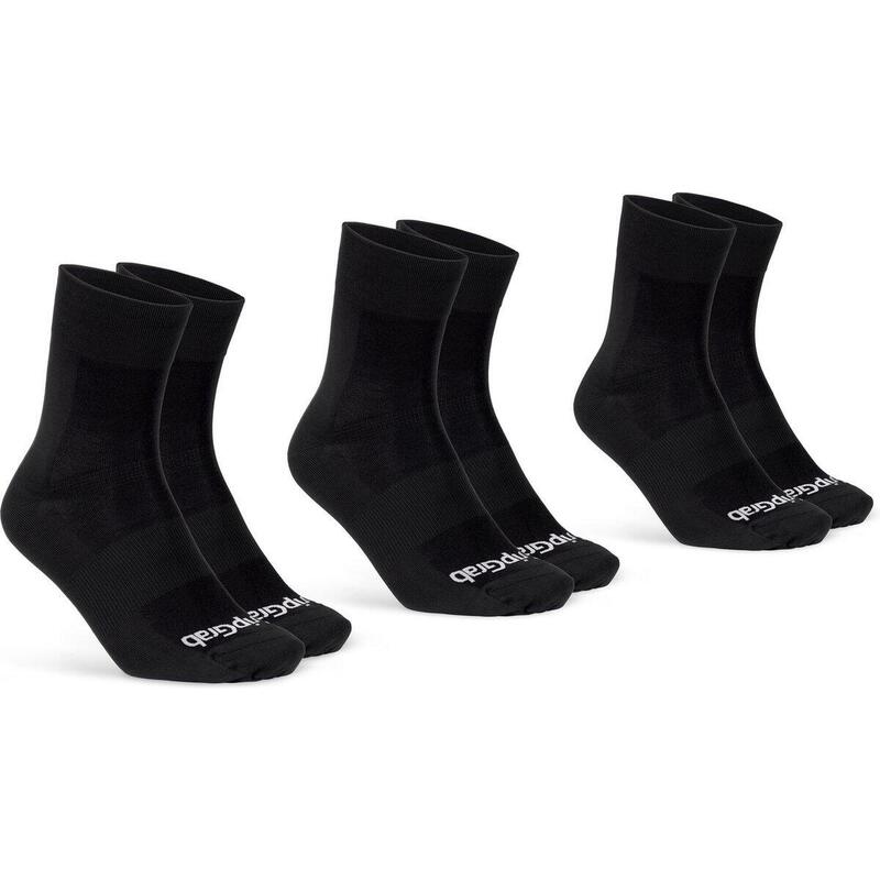 Wielersportsokken zomer unisex - Lightweight SL 3PACK Performance zwart