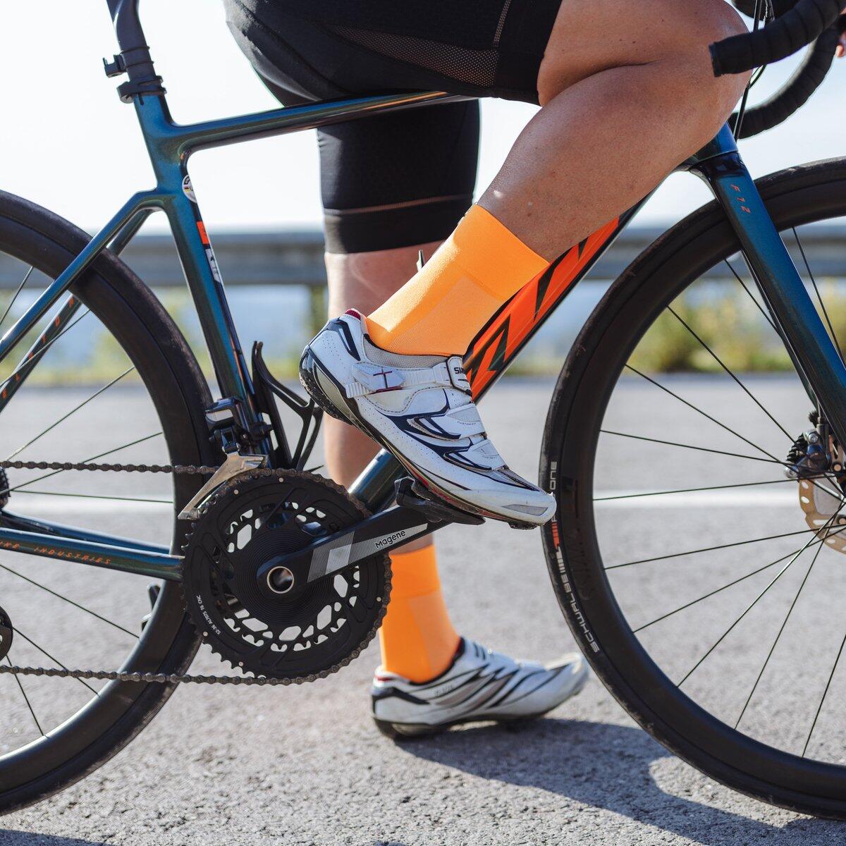 Chaussettes de sport cycliste été - Lightweight SL Performance orange 4/6