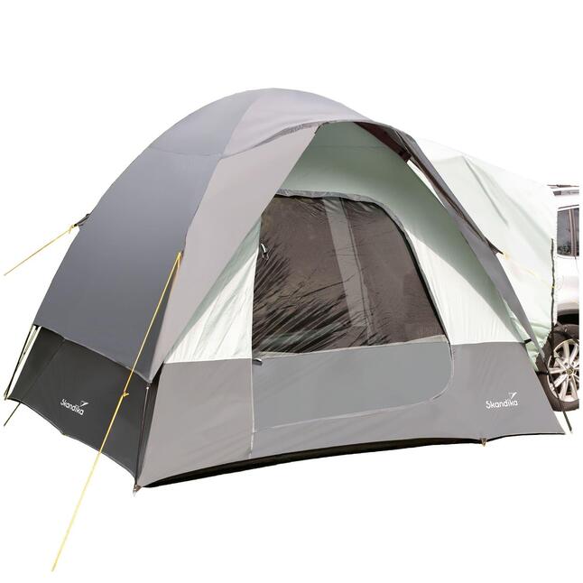 Auvent Voiture Tente Hayon Voiture Étanche - Double Couche - Camping SUV Et Road Trip Tente De Toit Pour Voiture