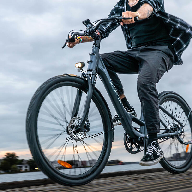 ADO EBike Air28 Elektrofahrrad,Pedelec Riemenantrieb,28Zoll,smart APP,250W 36V