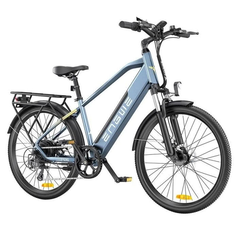 Bicicleta elétrica ENGWE P26 EU | Potência 250W | Autonomia 60KM | Azul