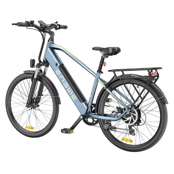 Bicicleta elétrica ENGWE P26 EU | Potência 250W | Autonomia 60KM | Azul