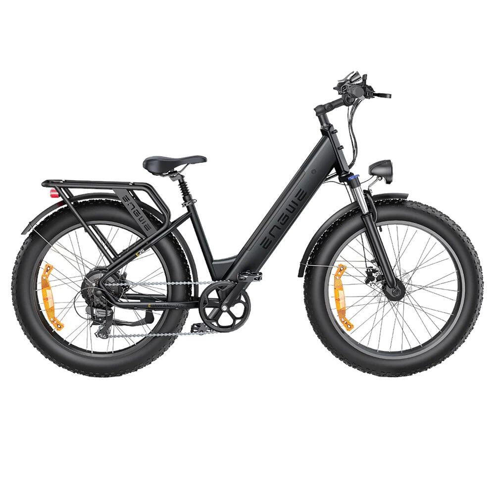 Engwe - Vélo Électrique Engwe E26 Step-thru - 250w 768wh 140km Freins À Disque - Gris - Vélo Ville - Gris - No Size - Decathlon