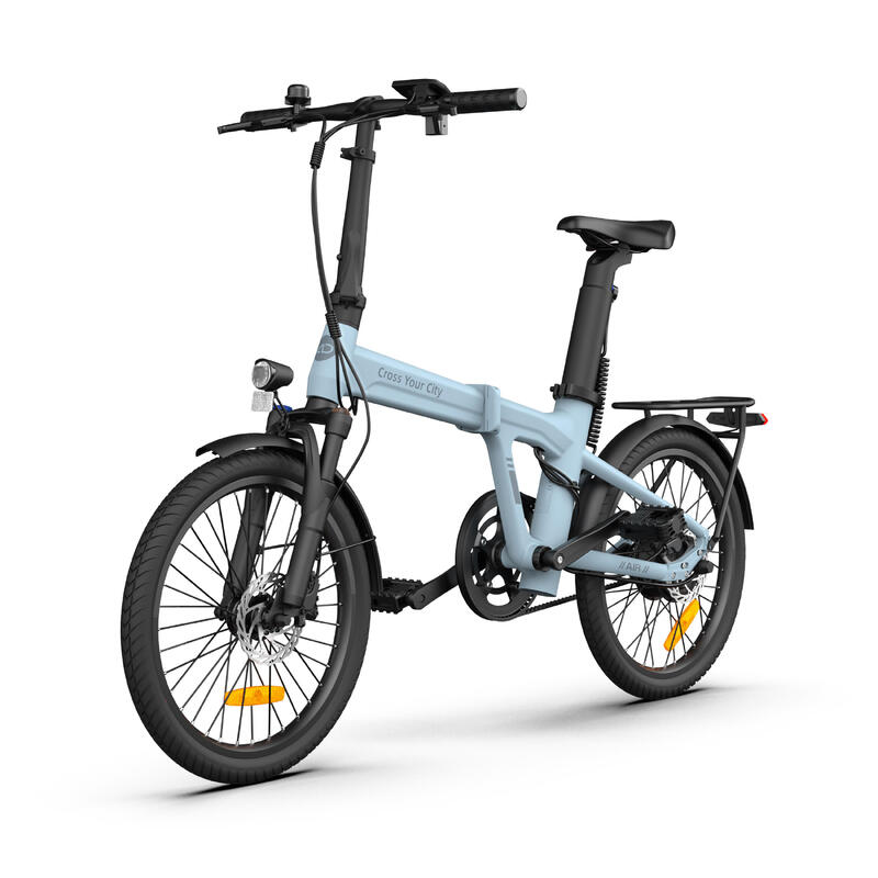 Składany rower elektryczny ADO Air 20 Pro,silnik Bafang,niebieski,Męskie/damskie