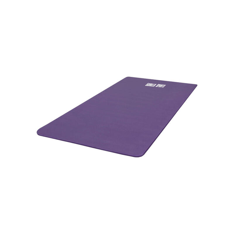 Yogamat Deluxe - Paars 190 x 100 x 1,5 cm - Yoga Mat