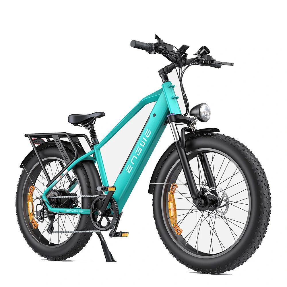 Bicicleta elétrica E26 High-Step fat tire - azul 2/5