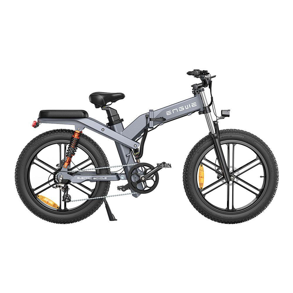 ENGWE Bicicleta Elétrica ENGWE X26 - Motor 1000W Bateria 1401.6WH 100KM - Cinza