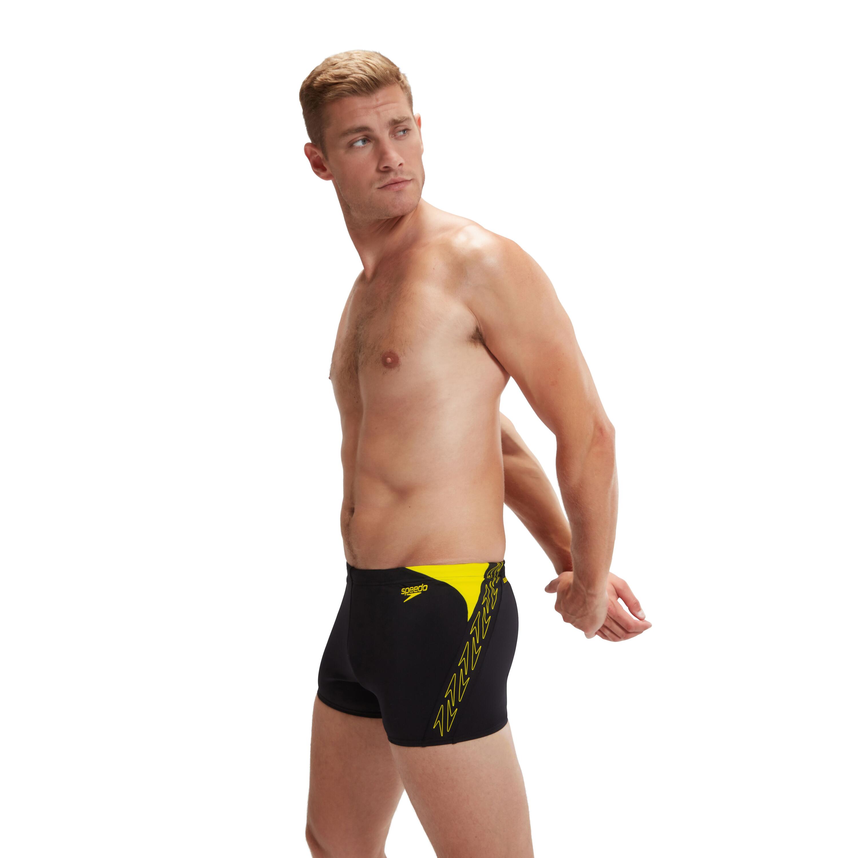 Hyperboom Splice Aquashort - Black/Yellow 5/7