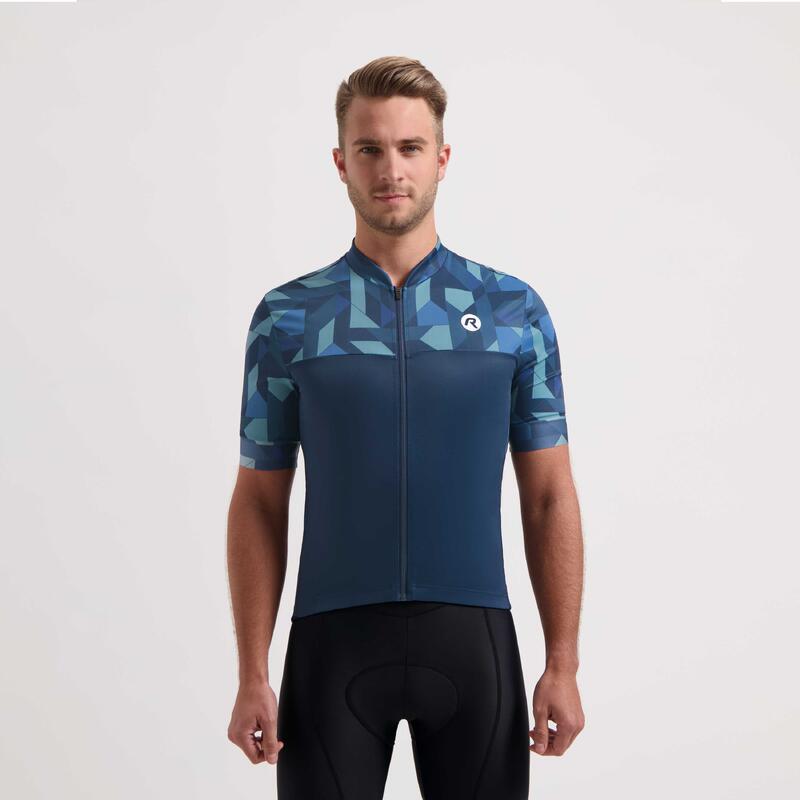 Maillot Vélo Route Manches Courtes Homme Essential Graphic
