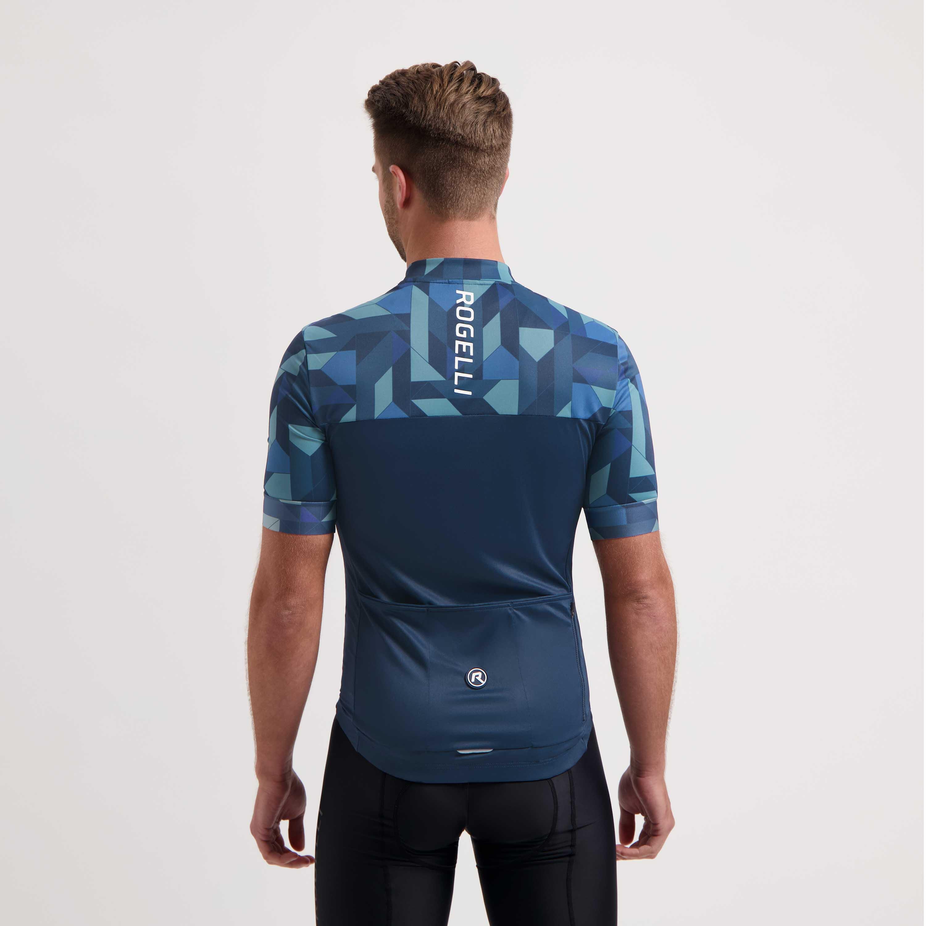 Cyklodres Rogelli ESSENTIAL GRAPHIC s krátkým rukávem 4/7