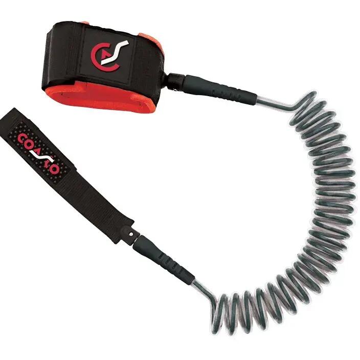 Ultra-thick universal coiled SUP leash: Safety and Comfort!