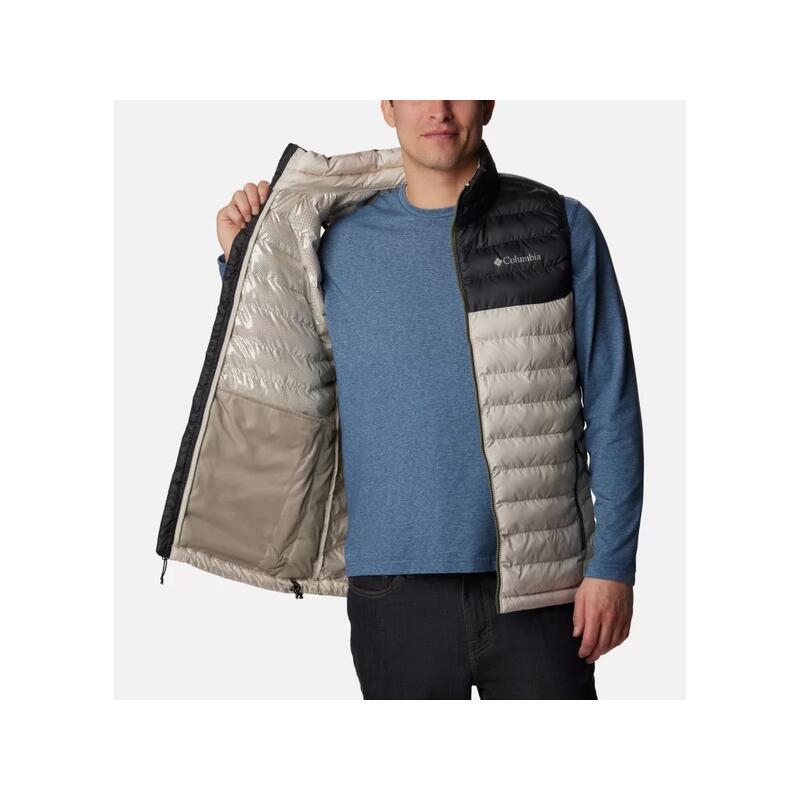 Férfi mellény, Columbia Powder Lite Vest, bézs