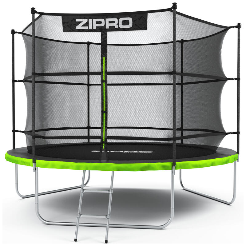 Trambulină de exterior Zipro Jump Pro cu plasă de protecție internă 10FT 312cm
