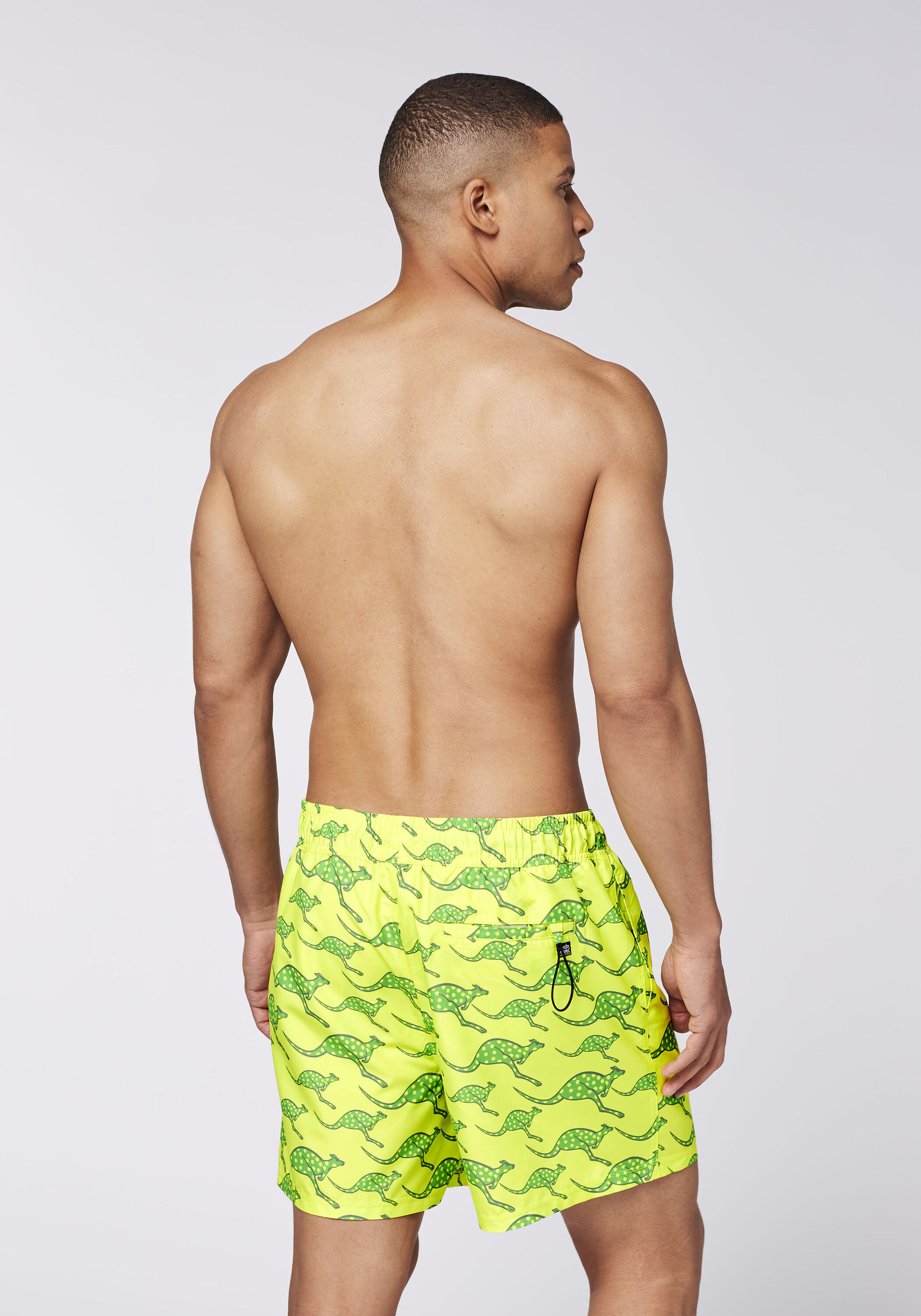 Badehose mit Animal-Print 4/7