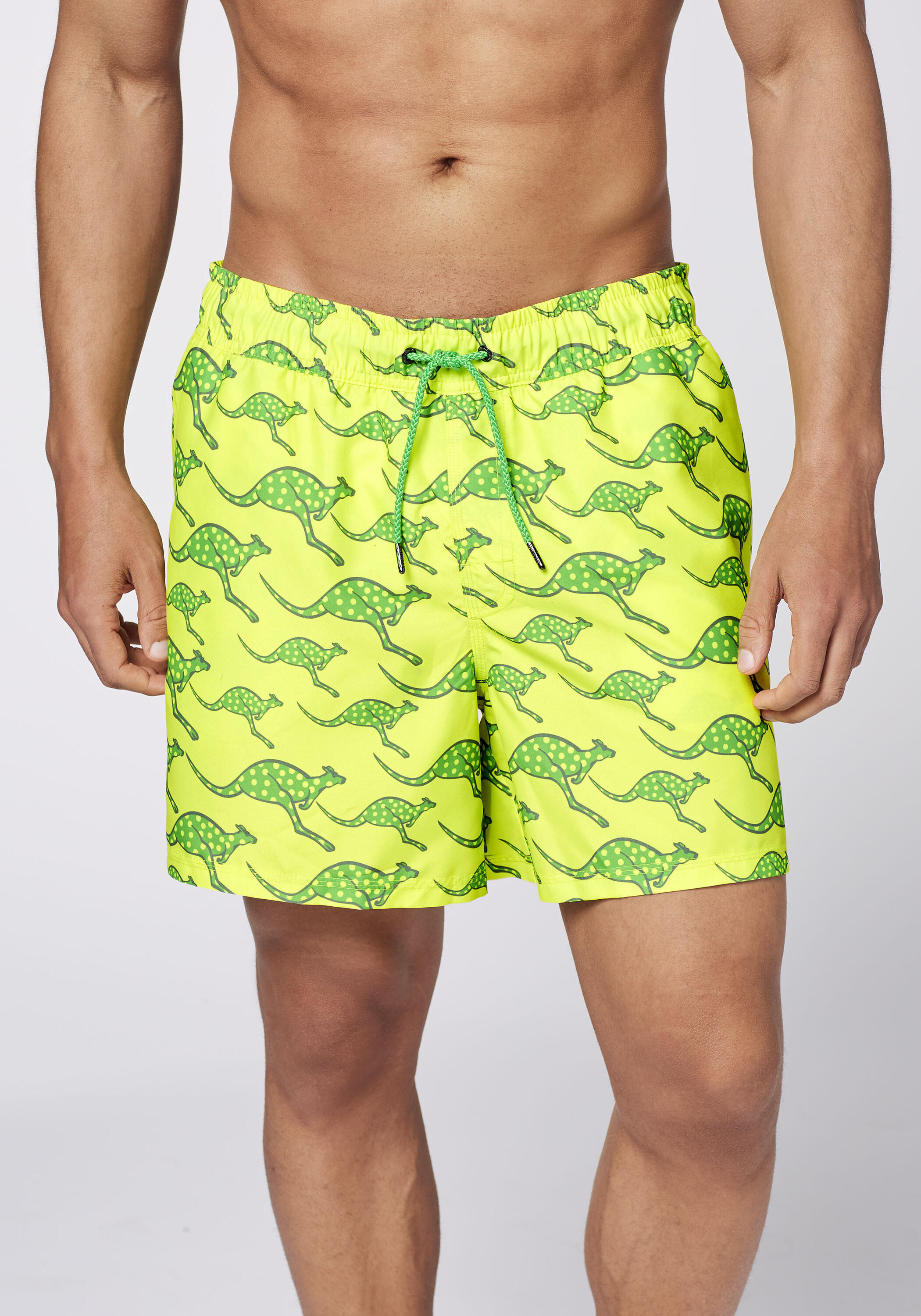 Badehose mit Animal-Print 7/7