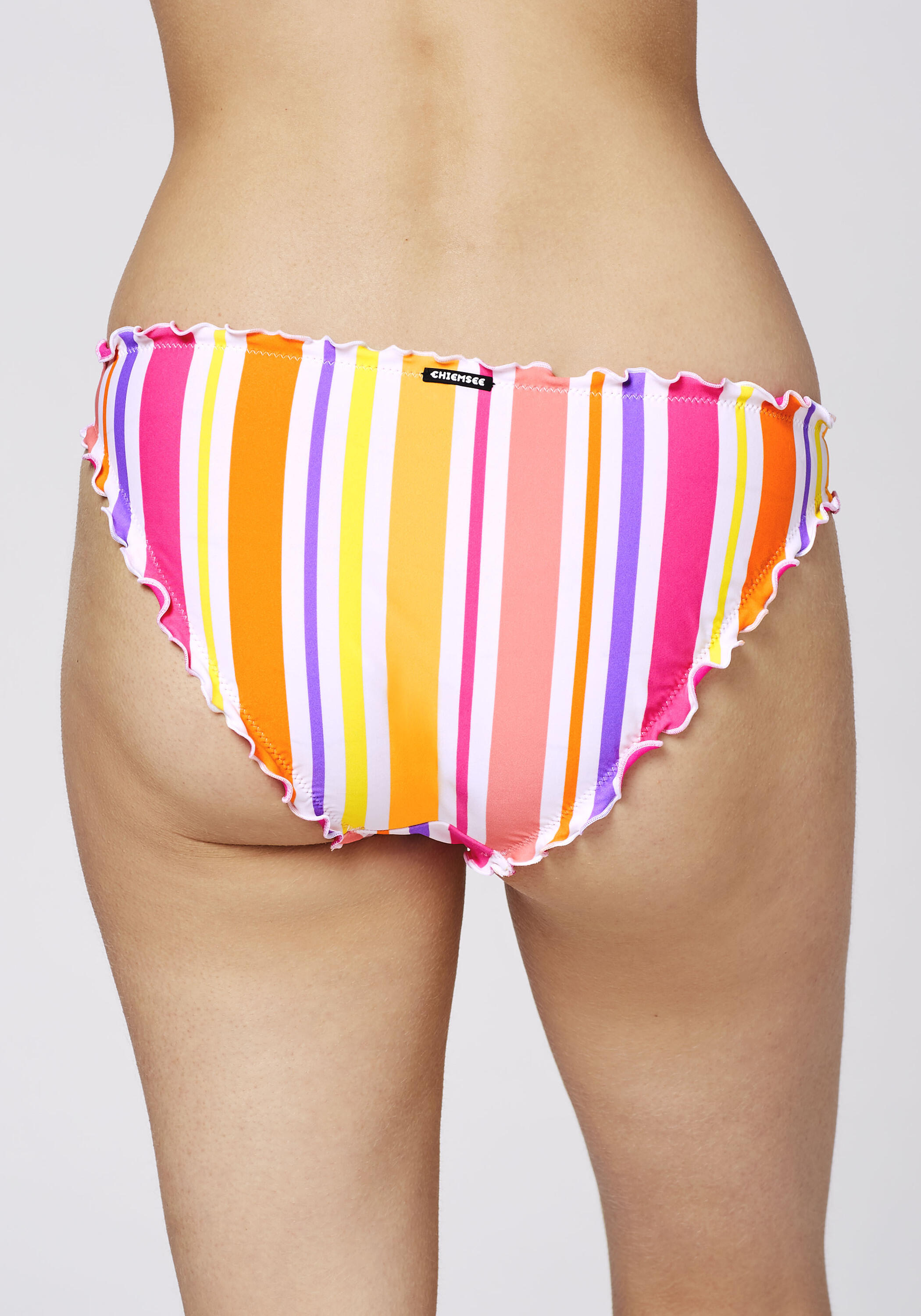 Bikinihose mit gerüschten Säumen 4/7