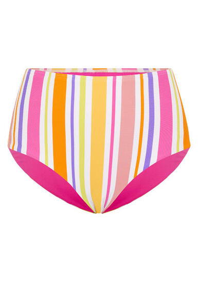 Bikinihose mit Allover-Muster