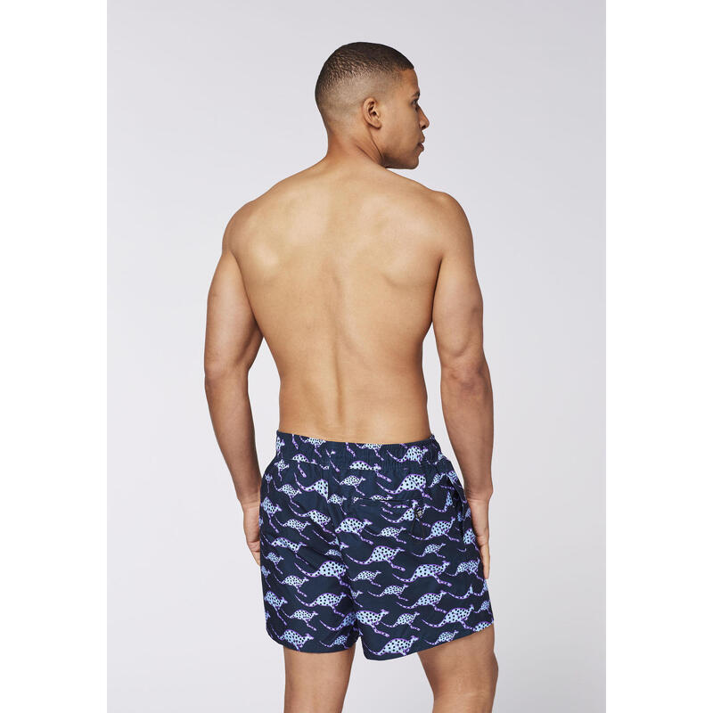 Badehose mit Animal-Print