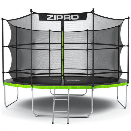 Second Life-Trampolina ogrodowa Zipro z siatką wewnętrzną 12FT 374cm-stan dobry