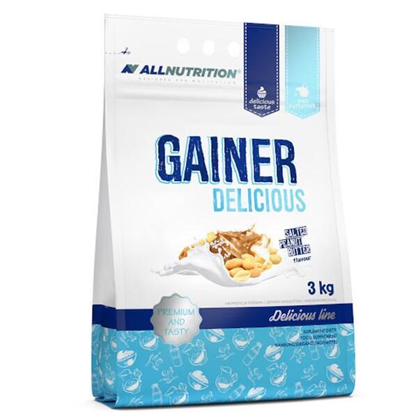 Odżywka węglow-białkowa GAINER DELICIOUS 3000g Czekolada-masło orzechowe