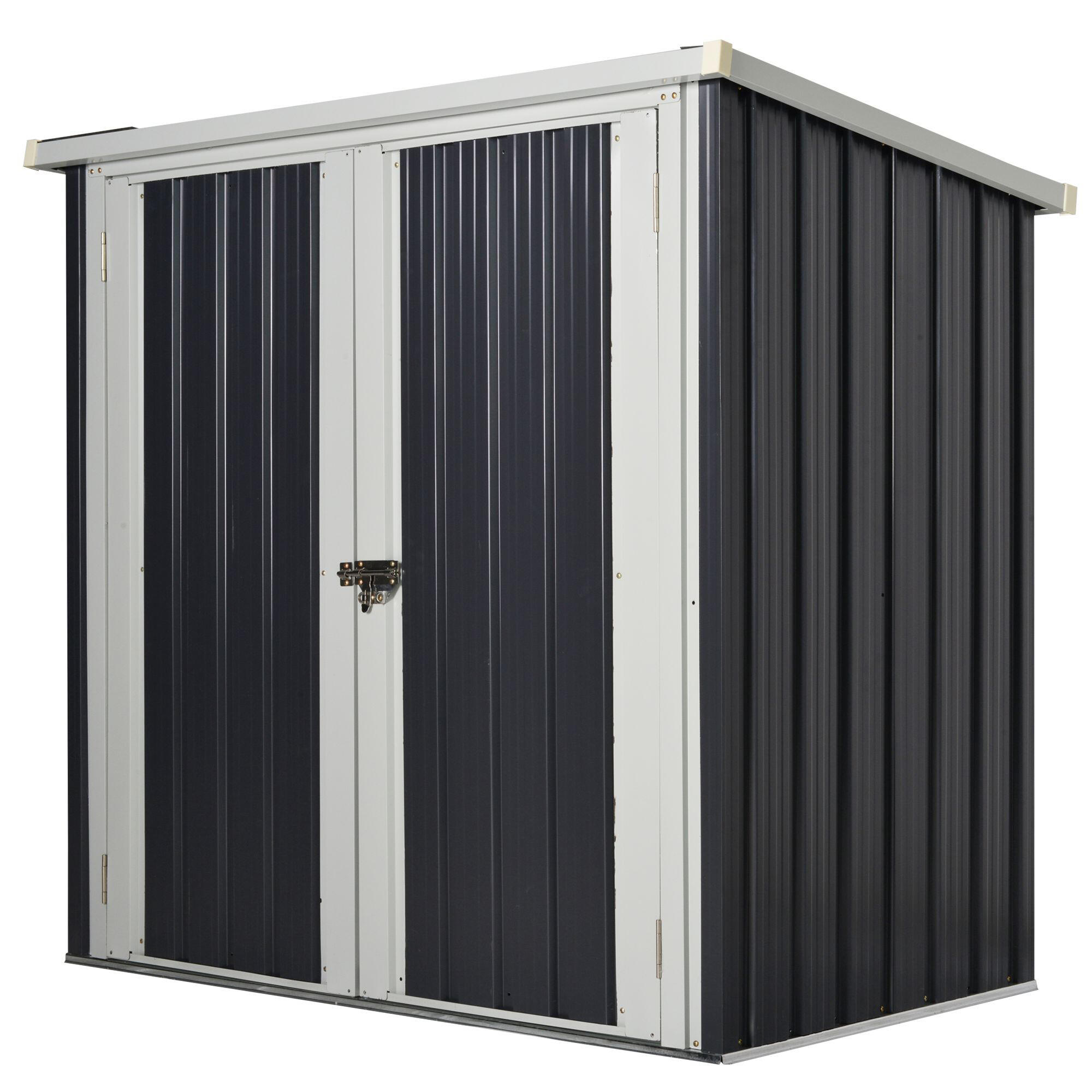 Caseta para Guardado de Bicicletas y Material Deportivo Outsunny 147x86x134 cm 1/7